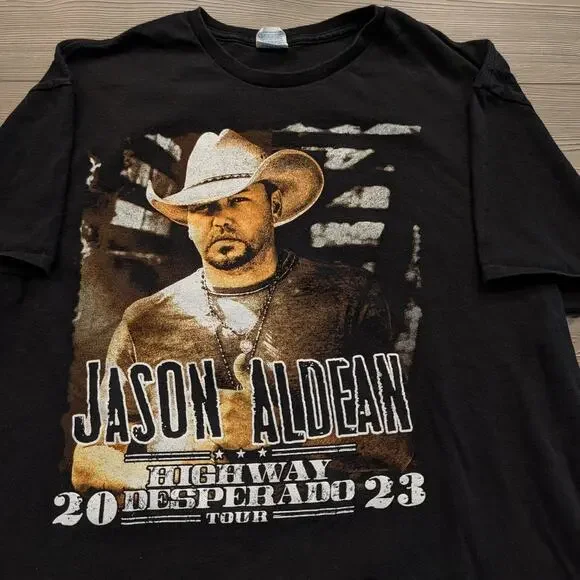 2023 Jason Aldean Highway Desperado Tour T shirt - Picture 3 of 4